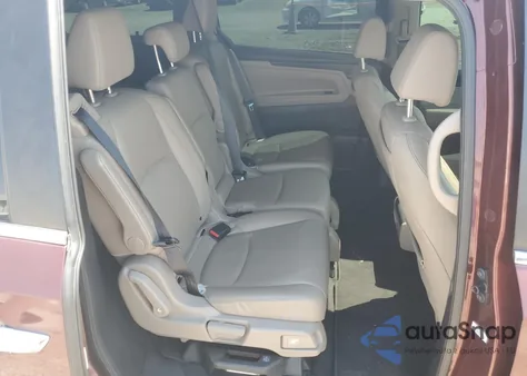 2018 Honda Odyssey Touring from USA, damaged, VIN 5FNRL6H86JB019585